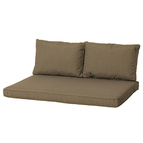 Madison Ensemble de coussins de palette Panama Taupe