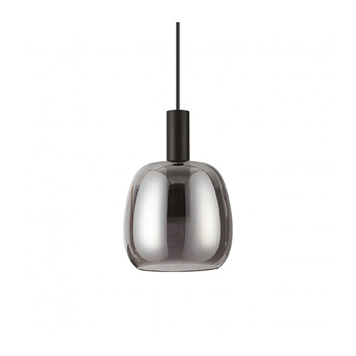 Ideal Lux Suspension Coco-1 1 ampoule Verre,métal Noir