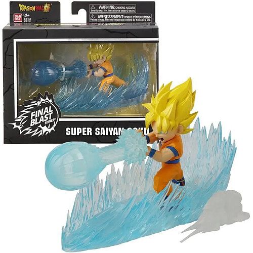 Dragon Ball Super - Figurine Final Blast 9 cm - Super Saiyan Goku