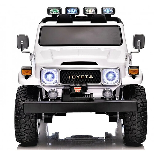 Ataa S316 Toyota FJ40 24v pour 2 enfants Blanc