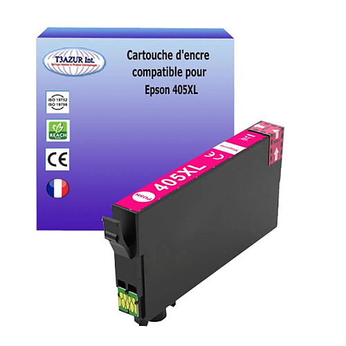 Cartouche compatible avec Epson 405XL (C13T05H34010/C13T05G34010) - Magenta – T3AZUR