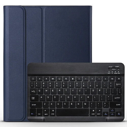 Wewoo Étui cuir A11 Bluetooth 3.0 ultra-fin pour clavier ABS ultra-mince iPad Pro 11 pouces 2018 €avec support bleu foncé