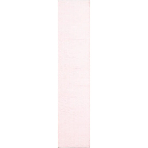 Vidal Tapis de couloir en laine 391x81 rose Darya