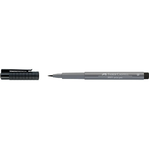 FABER-CASTELL Feutre PITT artist pen, gris froid IV ()