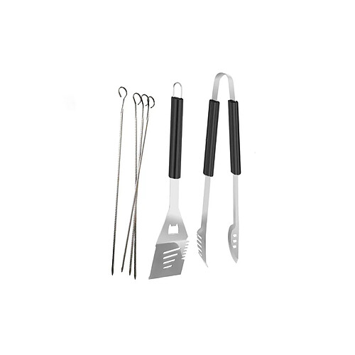 Pack 6 accessoires pour barbecue - Inox