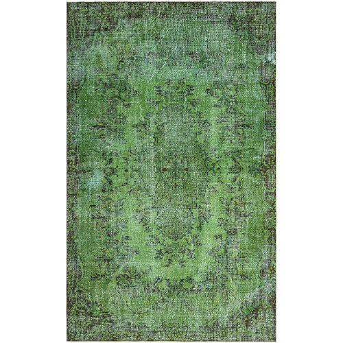 Vidal Tapis de laine 287x175 vert Ultra Vintage