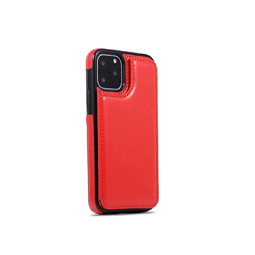 F53 Crazy Horse Pattern Coot Case Coque Téléphone Back Couvercle Retour Porte-cartes de protection pour iPhone 12 5.4 pouces