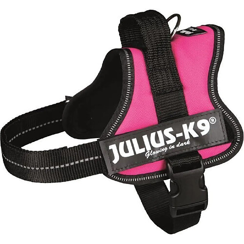 Julius K9 Harnais Power Julius-K9 - Mini - M : 51-67 cm-28 mm - Fuchsia - Pour chien