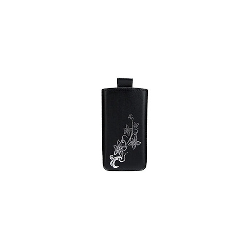 Etui cuir pocket Valenta Lily Noir taille 01