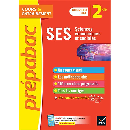 SES, sciences économiques et sociales 2de : nouveau bac · Occasion