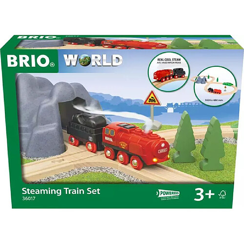 brio 36017 Circuit locomotive a vapeur