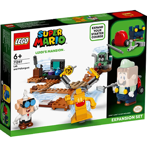 Ensemble d'extension Labo et Ectoblast de Luigi’s Mansion™ LEGO Super Mario 71397