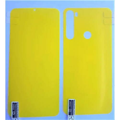 PHONECARE Double film Protection d'écran Face et Dos - Xiaomi Redmi Note 8