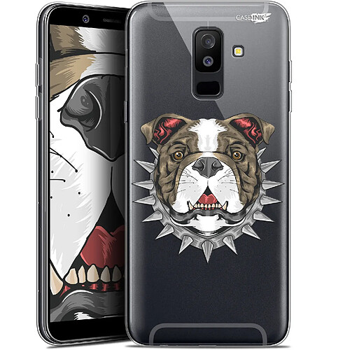 Caseink Coque arrière Samsung Galaxy A6 PLUS 2018 (6 ) Gel HD [ Nouvelle Collection - Souple - Antichoc - Imprimé en France] Doggy