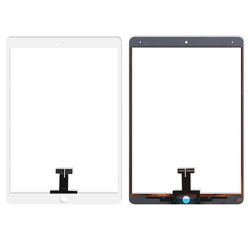 Vitre tactile compatible avec Ipad Air 3 (2019) A2152 A2123 A2153 10.5" Blanc - VISIODIRECT -