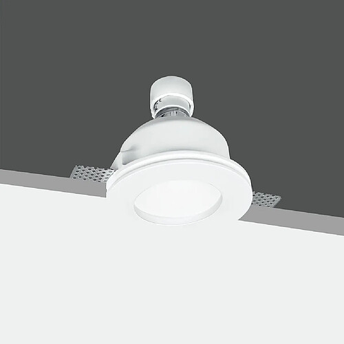 Fan Europe Downlight Encastré Blanc 12x6cm