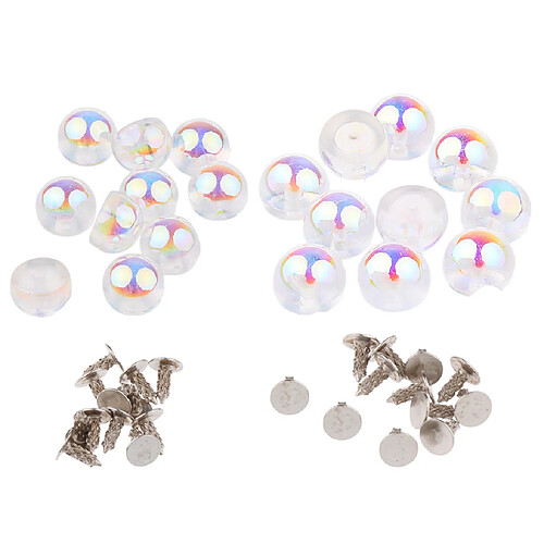 Boutons pression rivets étoile bouton Plastique