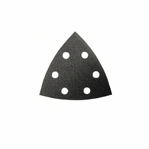 Bosch 2608605197 Feuille abrasive pour ponceuse delta 93 mm 6 Trous Grain 320 5 pièces