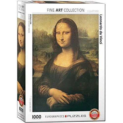 Eurographics Mona Lisa par Leonardo Da Vinci Puzzle 1000 piAces (6000-1203)