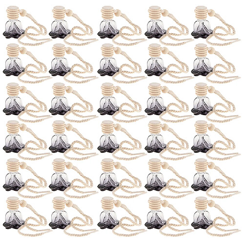 30pcs vide bouteille de parfum pendentif voiture suspendu ornement décor à la maison fleur