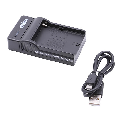 vhbw chargeur Micro USB câble pour caméra batterie Hitachi VM-BPL 13, VM-BPL 27.