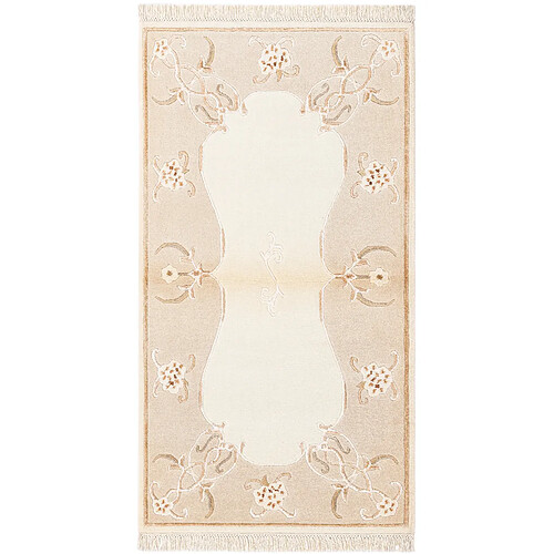 Vidal Tapis de laine 150x81 beige Darya