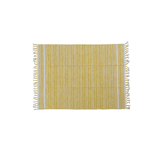 Alter Tapis moderne Alabama, style kilim, 100% coton, beige, 230x160cm