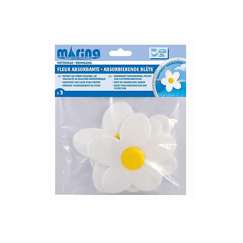 Lot de 3 fleurs absorbantes - Marina