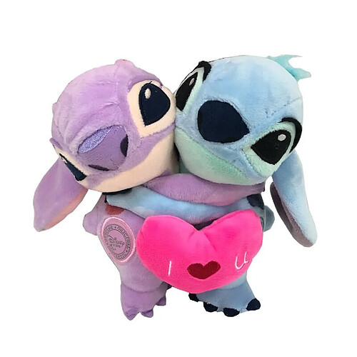 Universal Cadeau de peluche douce pour les amoureux des mailles de Lilo(Bleu)