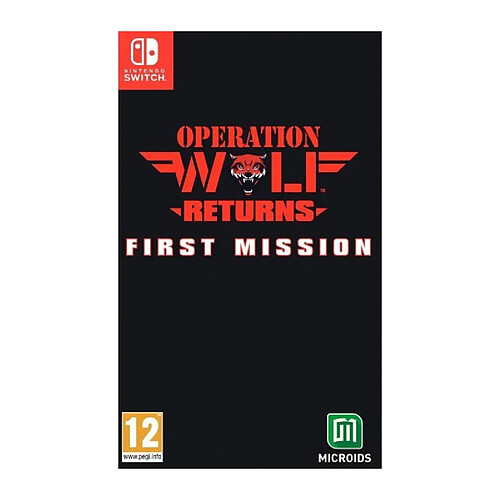 Microids Operation Wolf Returns : First Mission Jeu Switch