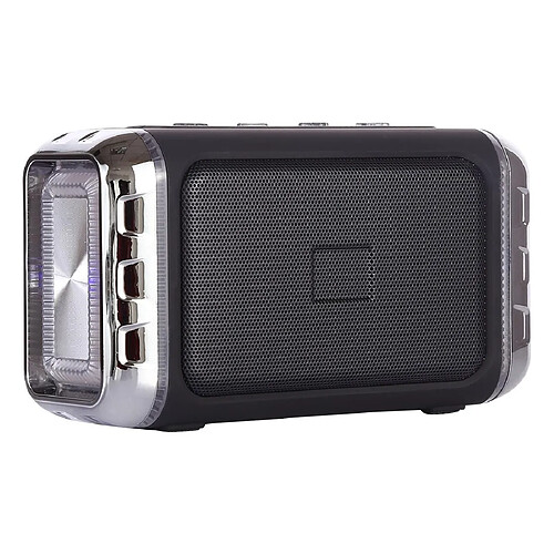 Yonis Enceinte Bluetooth Portable 5V LED Colorées Mains-libres USB TF Aux 3.5mm