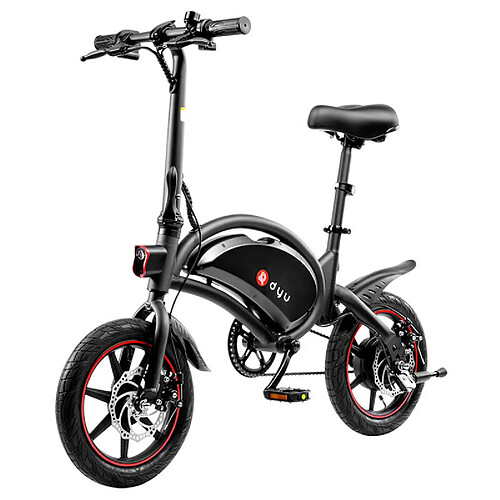 DYU D3F Vélo Électrique 240W Noir