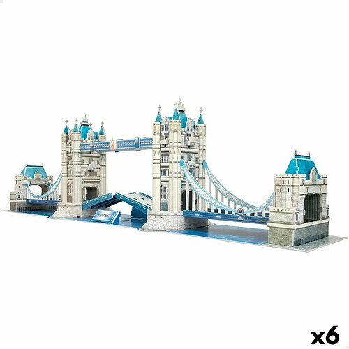 Color Baby Puzzle 3D Colorbaby Tower Bridge 120 Pièces 77,5 x 23 x 18 cm (6 Unités)