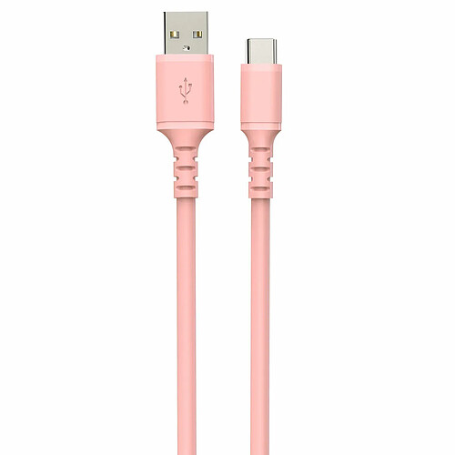 DCU TECNOLOGIC Câble USB A vers USB-C DCU Rose 1 m