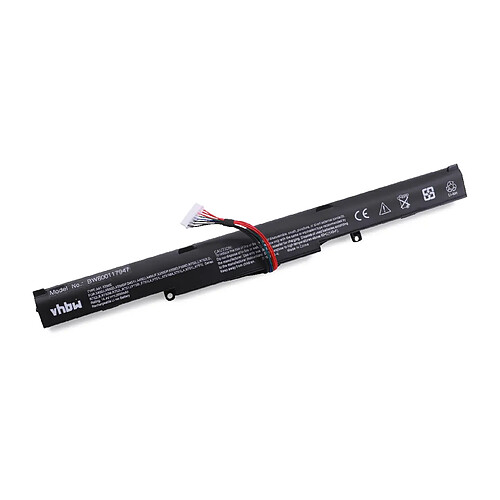 vhbw Batterie compatible avec Asus R752LN-T4112H, R752LN-T4166H, R752LN-TY121H, R752LN-TY161H laptop (2600mAh, 14,4V, Li-Ion)