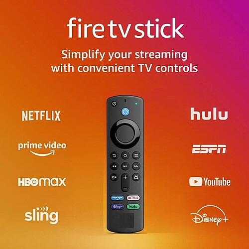 GUPBOO L5B83G convient à trois générations de télécommande Amazon Amazon Fire TV Stick 4K Max