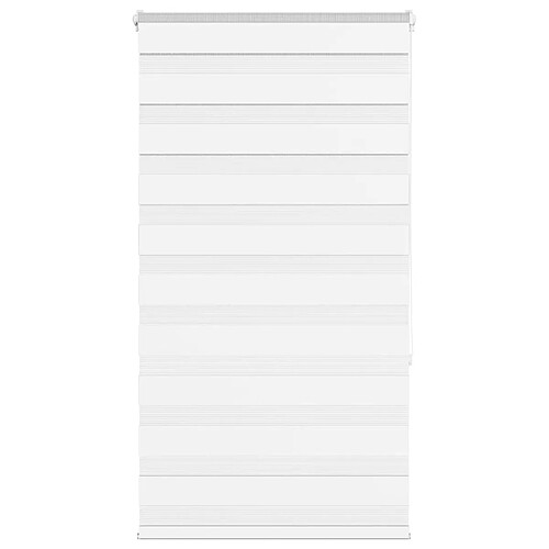 vidaXL Store zèbre blanc 70x150 cm largeur du tissu 65,9 cm polyester