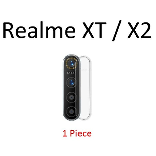 PHONECARE Film de Verre trempé pour le Caméra Arrière - Realme X2