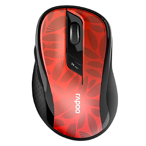 Rapoo Souris optique sans fil Multi-Mode simencieuse ""M-500"" Rouge