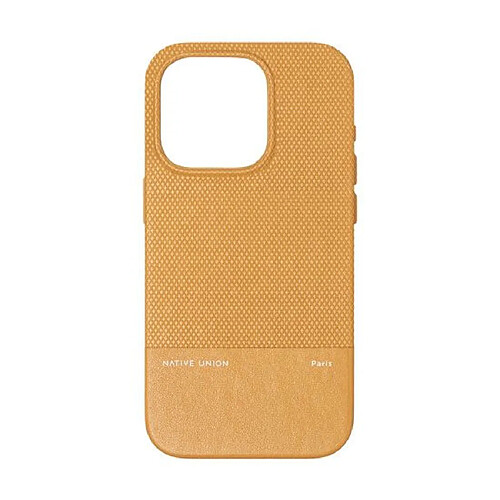 NATIVE UNION Coque (RE)CLASSIC pour iPhone 15 Pro Jaune