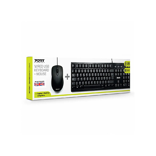 Port Design Pack Keyboard + Mouse UK Pack Keyboard + Mouse Budget