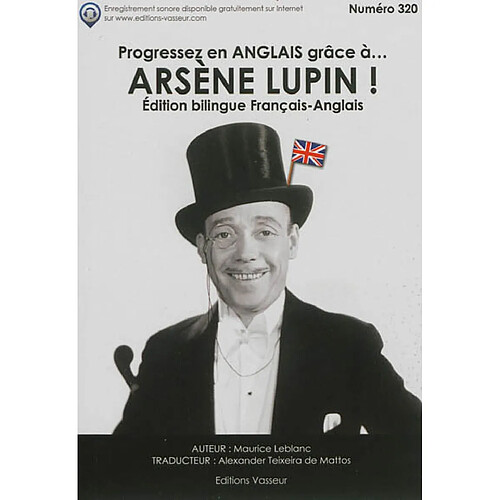 Progressez en anglais grâce à... Arsène Lupin !. Vol. 1 · Occasion