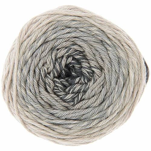 Pelote fil coton gris - ricorumi spin spin 50 g