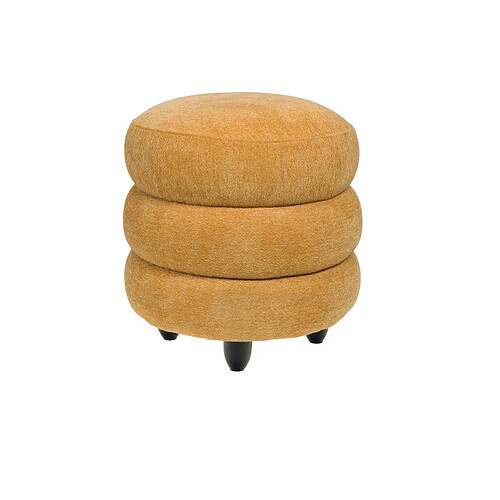 Amadeus Pouf nuage grand modèle Jaune