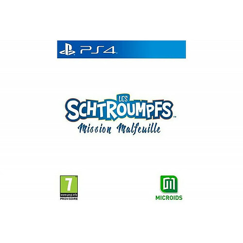 Microids Les Schtroumpfs Mission Malfeuille PS4 Edition Schtroumpfissime