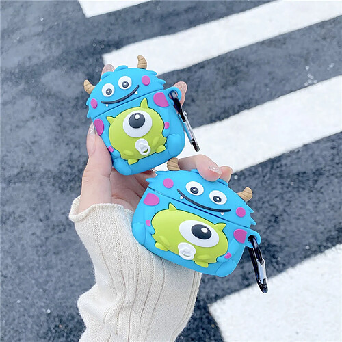 GUPBOO Airpods Coque Housse Étui Protecteur Compatible pour AirPods Pro-dessin animé mignon bébé poilu