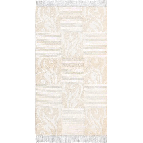 Vidal Tapis de laine 155x81 beige Darya