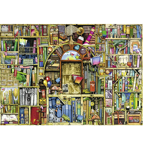 Ravensburger Puzzle 1000 pièces : L'étrange librairie n°2