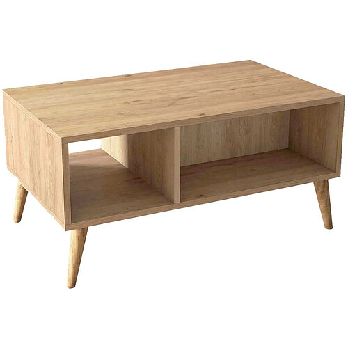 Hanah Home Table basse avec niches Exxen.