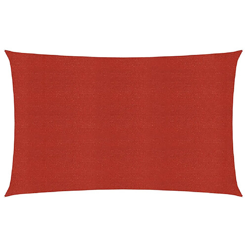 ComfortXL Voile D'ombrage 160 G/m² Rouge 2x4 M Pehd